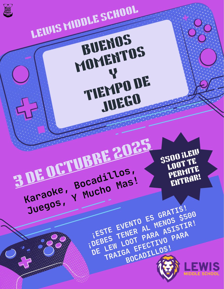 Lewis Middle School tweet media