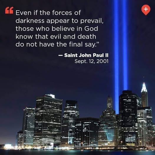 sscjusa's tweet image. Words from a man who lived under the darkness of Nazism, Communism, and suffered an assassination attempt himself.  St. John Paul II, intercede for us before the throne of God.