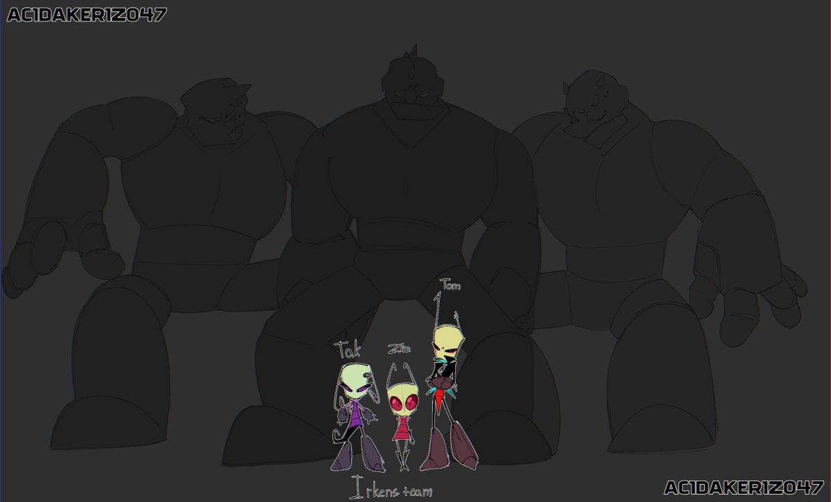 AcidaKerizo47's tweet photo. some concepts from my fictional episode
#ArtistOnX #iz #InvaderZim #invader_zim #zim #tak #oc #originalcharacter #iztak #tom #iztom #dib #izdib #dibmembrane #dib_membrane https://t.co/Xd0ZatHmCA