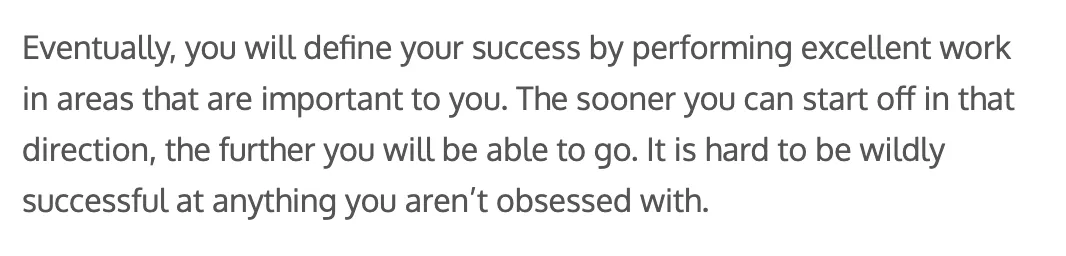 zfellows's tweet photo. Sam Altman: “It is hard to be wildly successful at anything you aren’t obsessed with.” https://t.co/FjNeckugsO