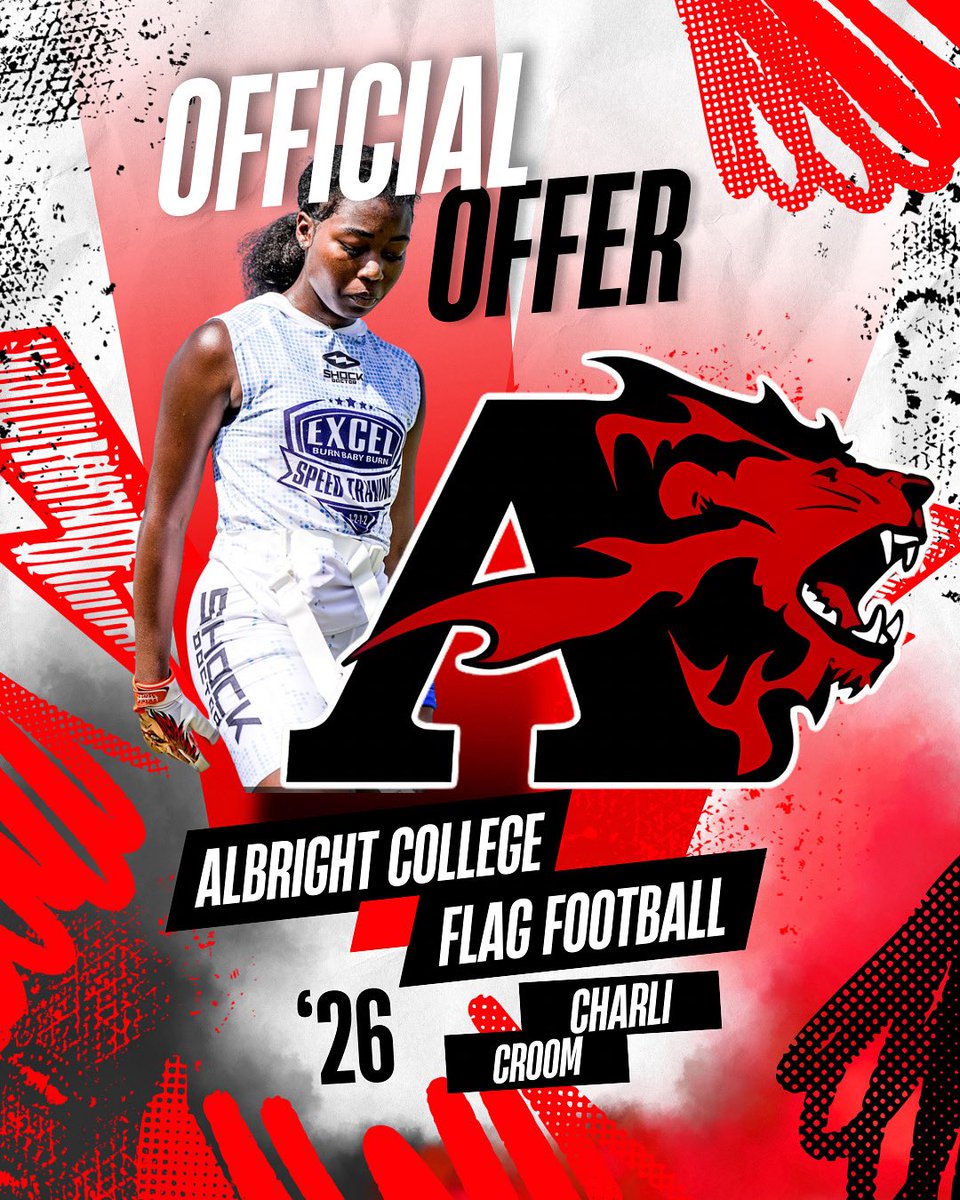 I’m proud to announce my third offer to play flag football❤️🖤. <a href="/BokeyFlagFB/">Bokey Girl’s Flag Football</a> <a href="/Excelspeed12/">Lo Wood</a>