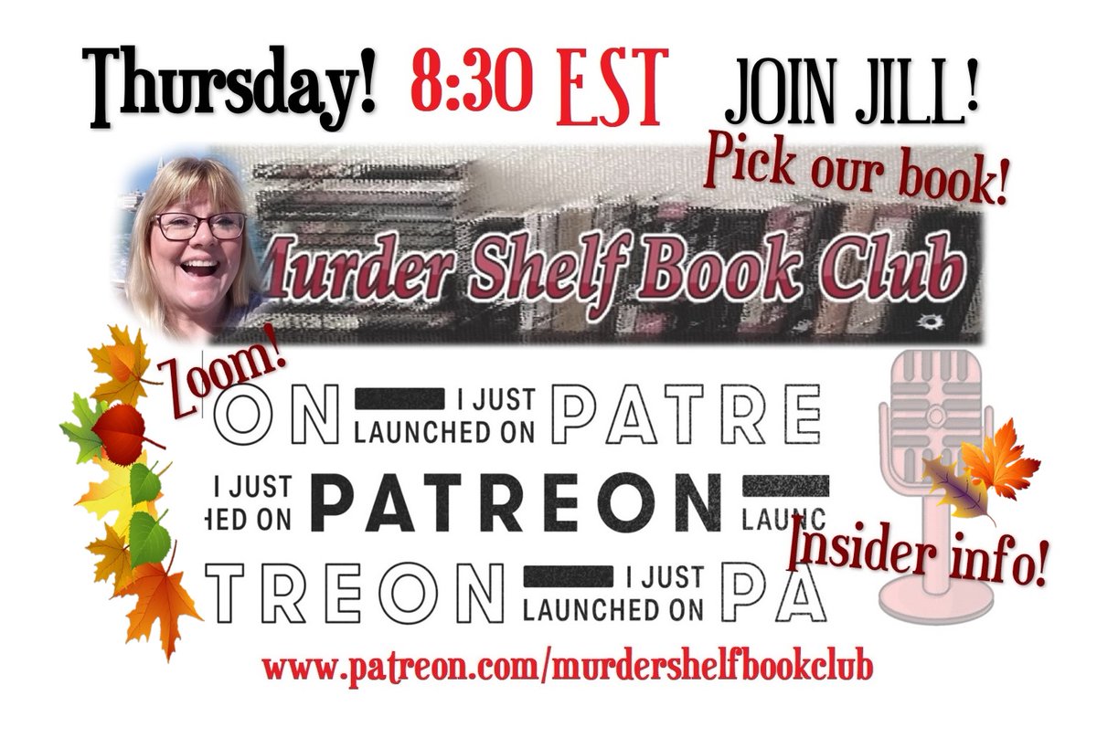 MurderShelfBookClubPod tweet media