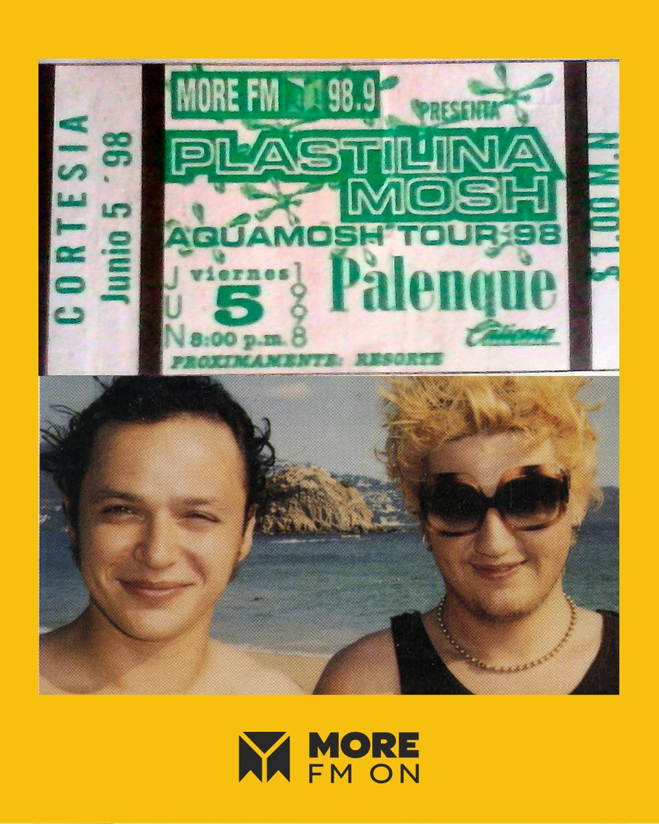#TBT Durante su gira Aquamosh Tour ‘98, Plastilina Mosh vivió un caótico concierto en Tijuana que terminó con Alejandro Rosso herido tras un botellazo. 🍾💥

Más detalles en 👉 morefmon.com/blog/post/el-d…
