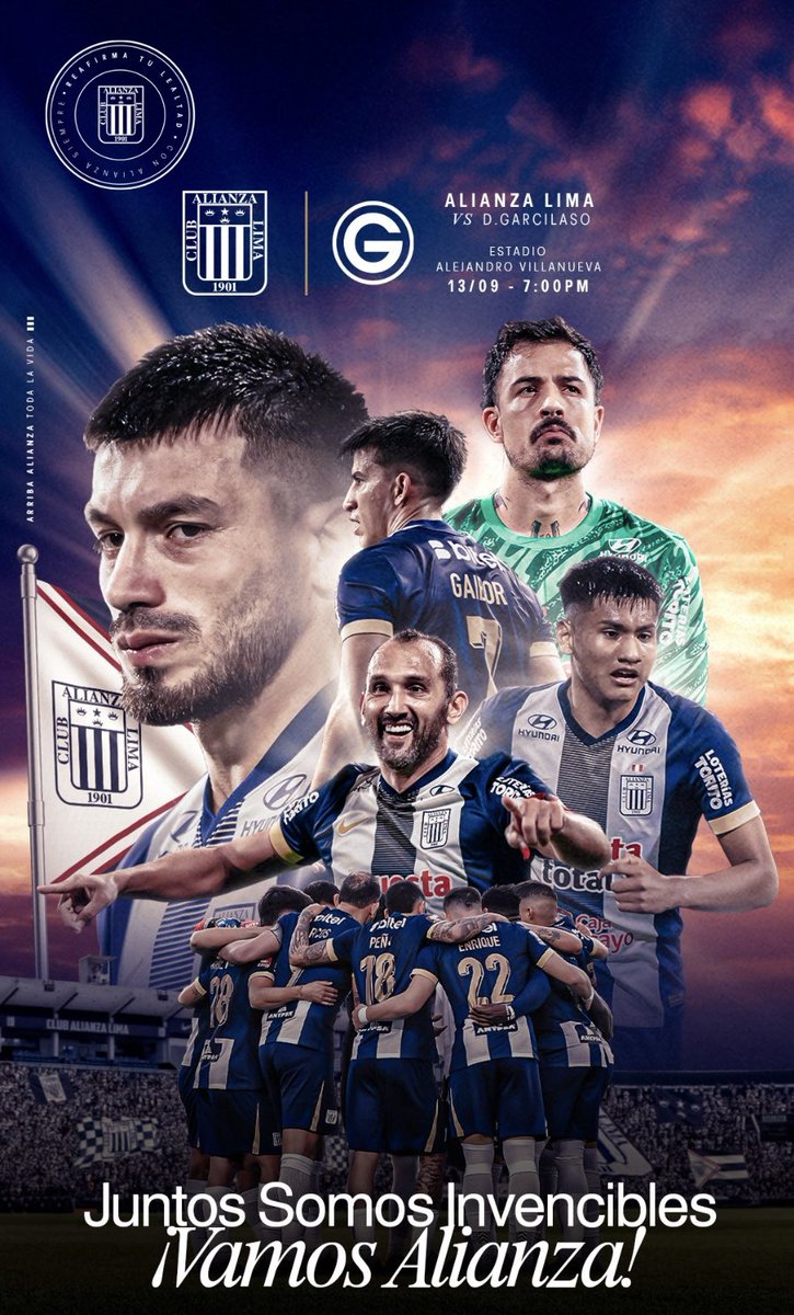 SORTEO 🎉 AL 🤍💙 🆚 D. Garcilaso

Participa x 2 entradas 🎫 a Oriente:

1) Sígueme por aquí y en IG (<a href="/umihyu/">Umi Hyu 👾</a>) 
2) Responde con tu score del partido 
3) Dale ❤️️ y RT a esta imagen

Tienes hasta las 2 PM del 13/09 para participar, el ganador o ganadora se lleva las 2 entradas y