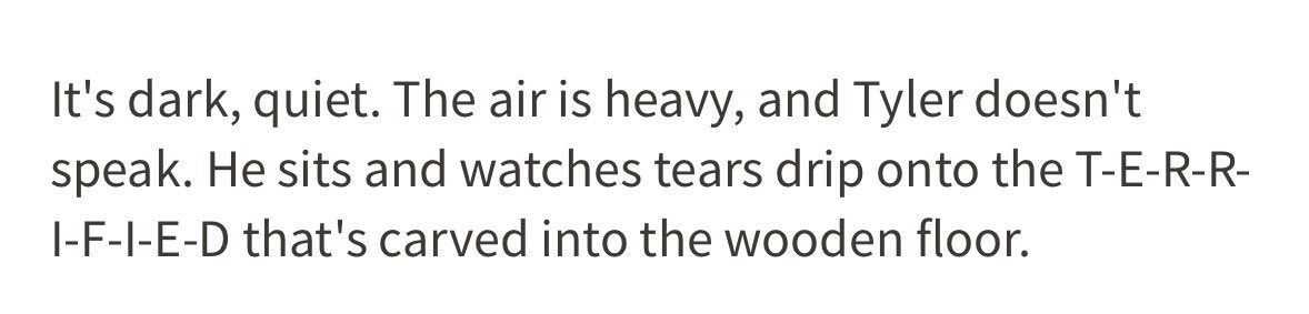 “The lines on the floor” huh