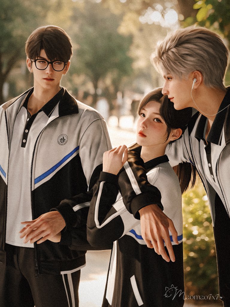 “we’re heading home, stay away from her😒”
“nope we are dating tonight😏”
“hmmm?🤨”

mc: 😥