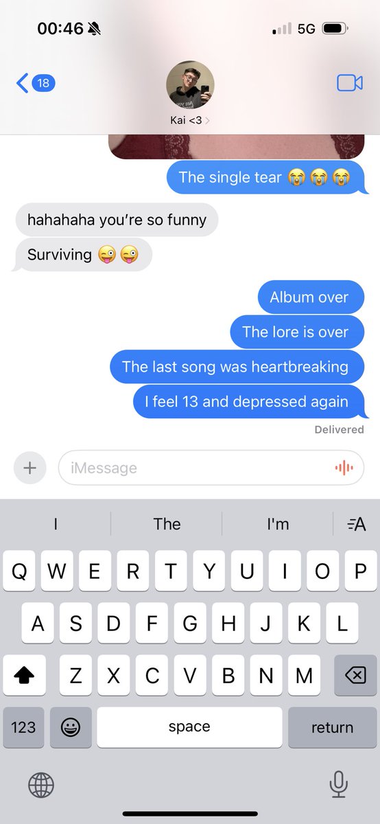 My poor boyfriend having to put up with me