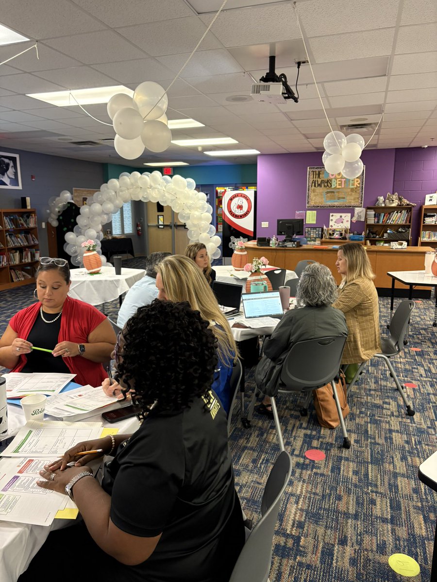 Great energy in today’s Cadre 6 principal meeting! Grateful for the meaningful collaboration and shared commitment to moving our schools forward. <a href="/DrRahim_Jones/">Dr. Rahim Jones</a> <a href="/KMalatesta_OCPS/">Kimberly Malatesta</a>