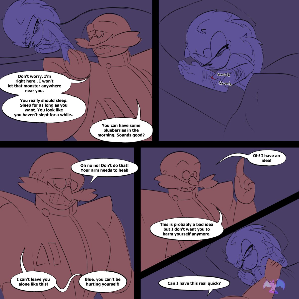 After Thoughts

Going back a little, this is the night after Recovery pt 1. Eggman tries to figure out his next plans.

#SonicTheHedgehog #sonicau #sonegg #soulfragmentsau