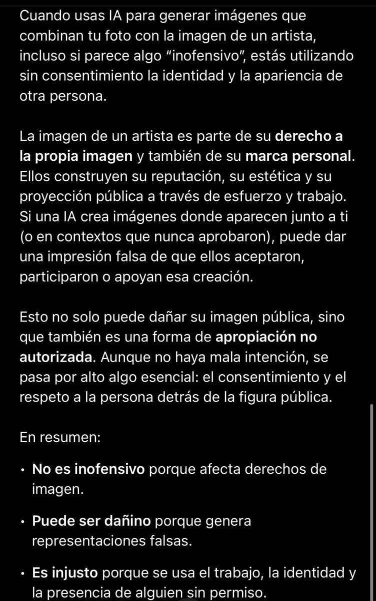 wolfchannieluv's tweet photo. Para todas esas putitas adictas a las ias, si no nos hacen caso a nosotras y no entienden con palabras de una persona adulta y real. Les dejo de una IA y como para su capacidad cerebral.
POR ALGO ESTÁ LAS FOTOS DE LA STAYWEEK https://t.co/7vS9rhR1Mm