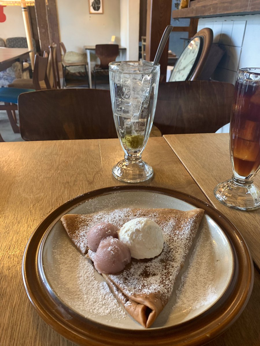 myao_my1's tweet image. #charmyおやつ

蕎麦粉クレープでおはようございます

#消費税廃止