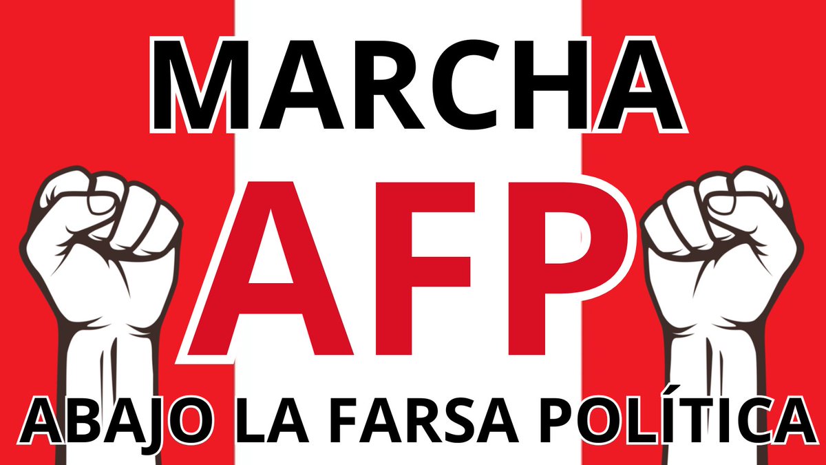 agmfox23's tweet photo. NO DEJES QUE TE ENGAÑEN  ESTA NO ES UNA MARCHA DE IZQUIERDA  Esto es PERUANO VS RATAS! #13Set #MarchaAFP https://t.co/rWQKDJXGJz