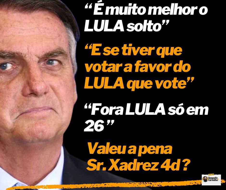 Rasputin de Carvalho terceira conta tweet media