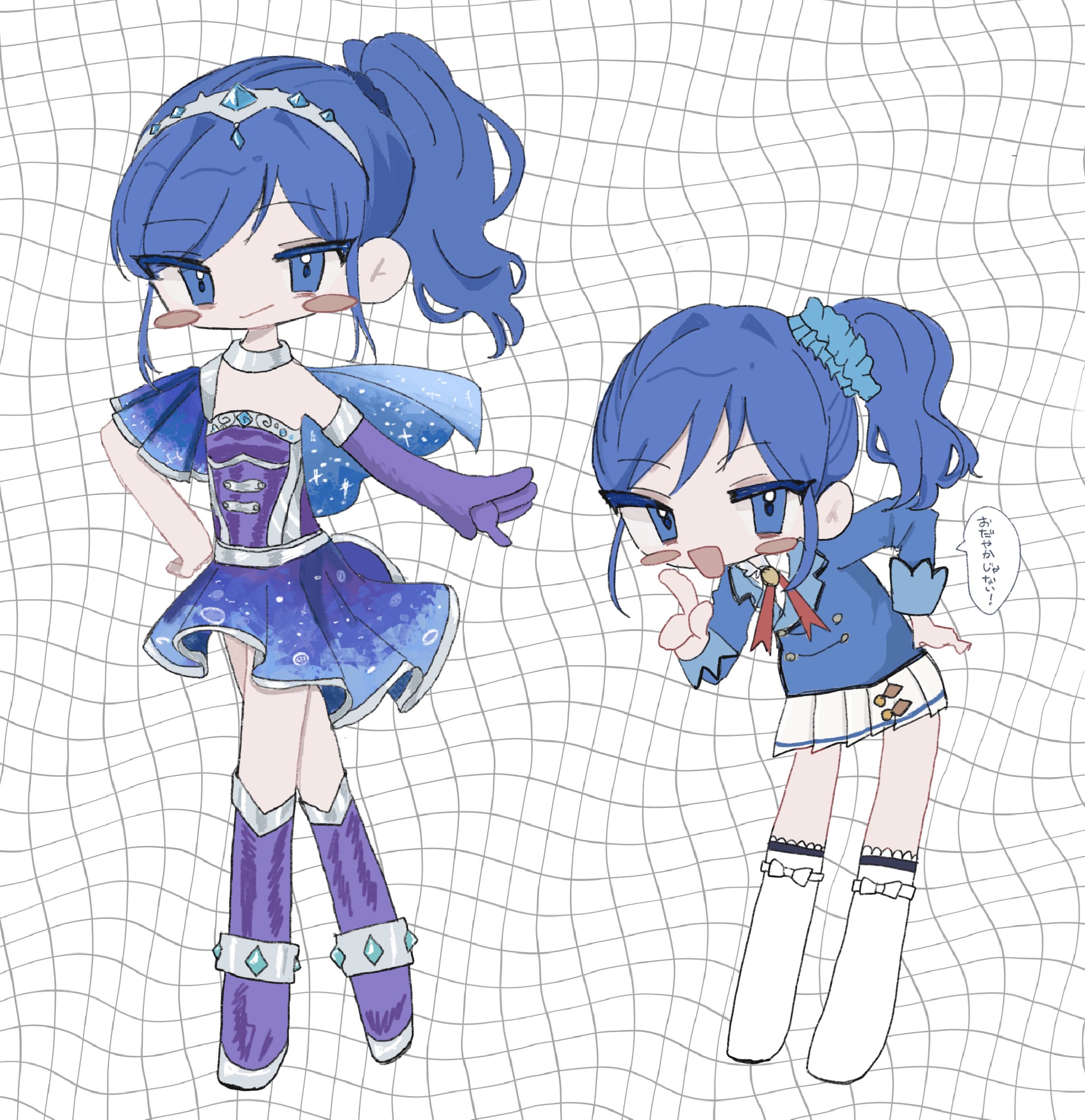 ￼秋葉原 アイカツ アトレ ガラポン アクリルボード あおいごセット 秋葉原 アイカツ アトレ ガラポン アクリルボード あおいご