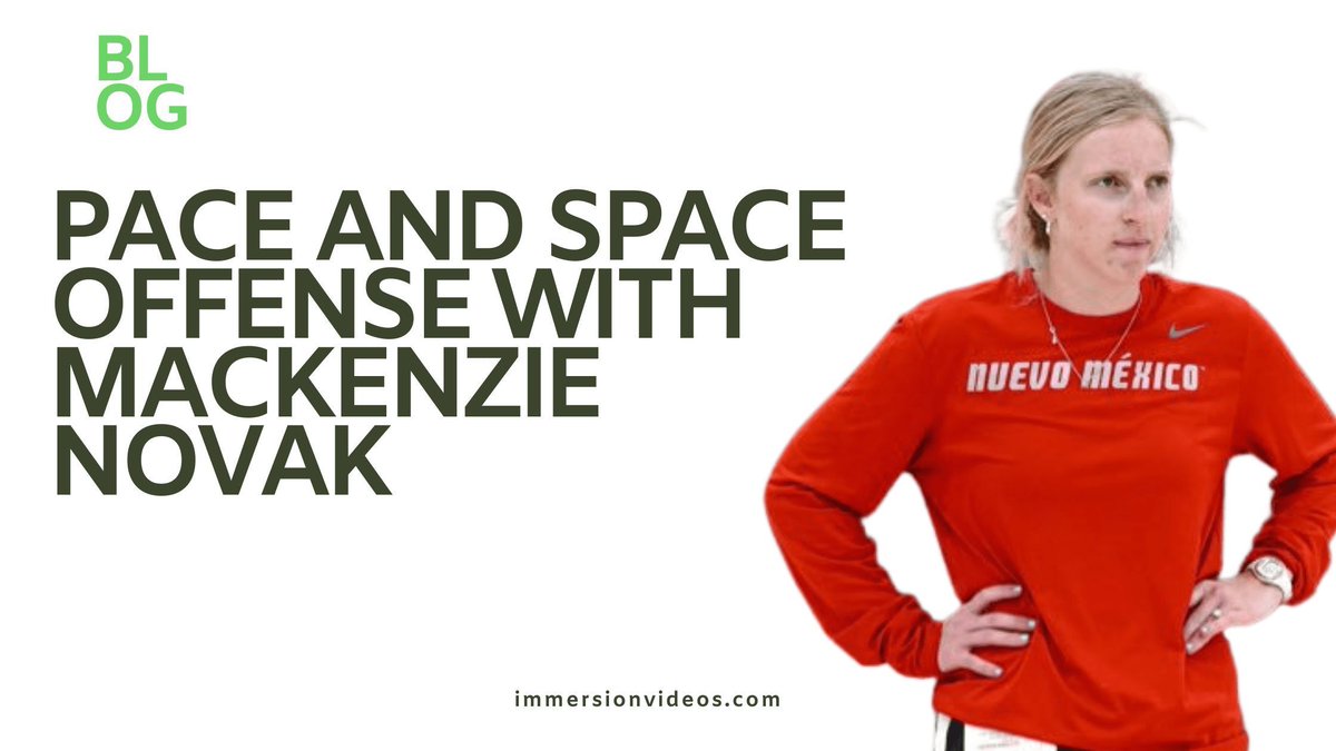 ImmersionVideos's tweet photo. Do you run #PaceAndSpace Offense?
New Mexico Lobos WBB Assistant Coach @CoachMacNovak breaks down the main concepts: https://t.co/wd9E2S60wf https://t.co/Lg4CSoeDUr