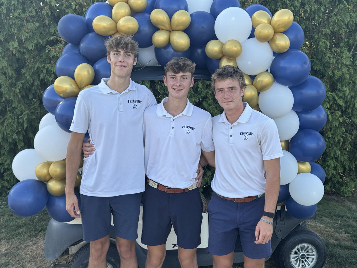 Varsity wins Senior Night match vs. Knoch 195-209 <a href="/buffalo_golf/">Buffalo Golf Course</a>.  Ethan Crooks is medalist with 37, Aiden Bauman 38, Max Zigo 39, Gavin Tola 40, Carson Kane 41.  Liam McKivigan also with a 38 including an eagle.  

<a href="/FASD_Athletics/">Freeport Athletics</a>