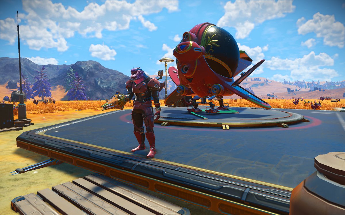 #ノーマンズスカイ
赤で揃えた！