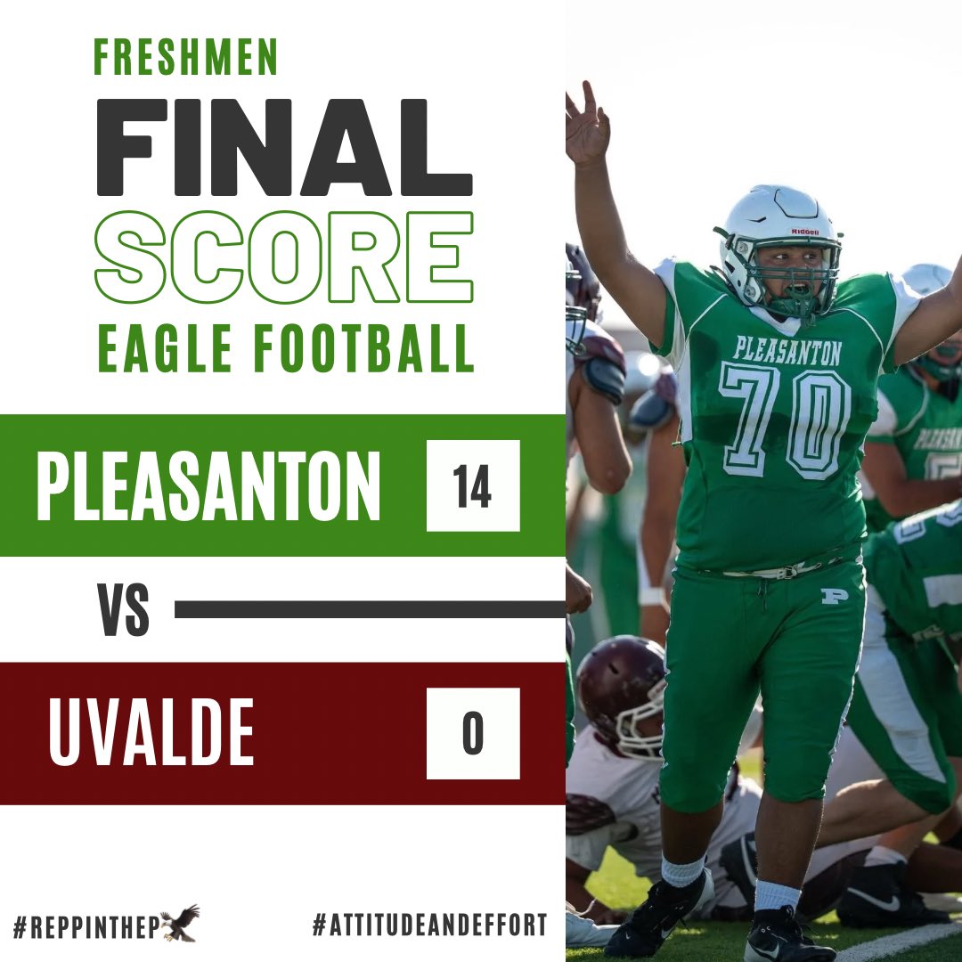 Freshmen Eagles withe Win over Uvalde!!