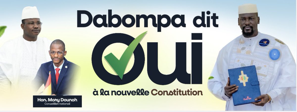 Ensemble Disons, OUI au Pacte Social Republicain!! 🇬🇳🇬🇳🇬🇳