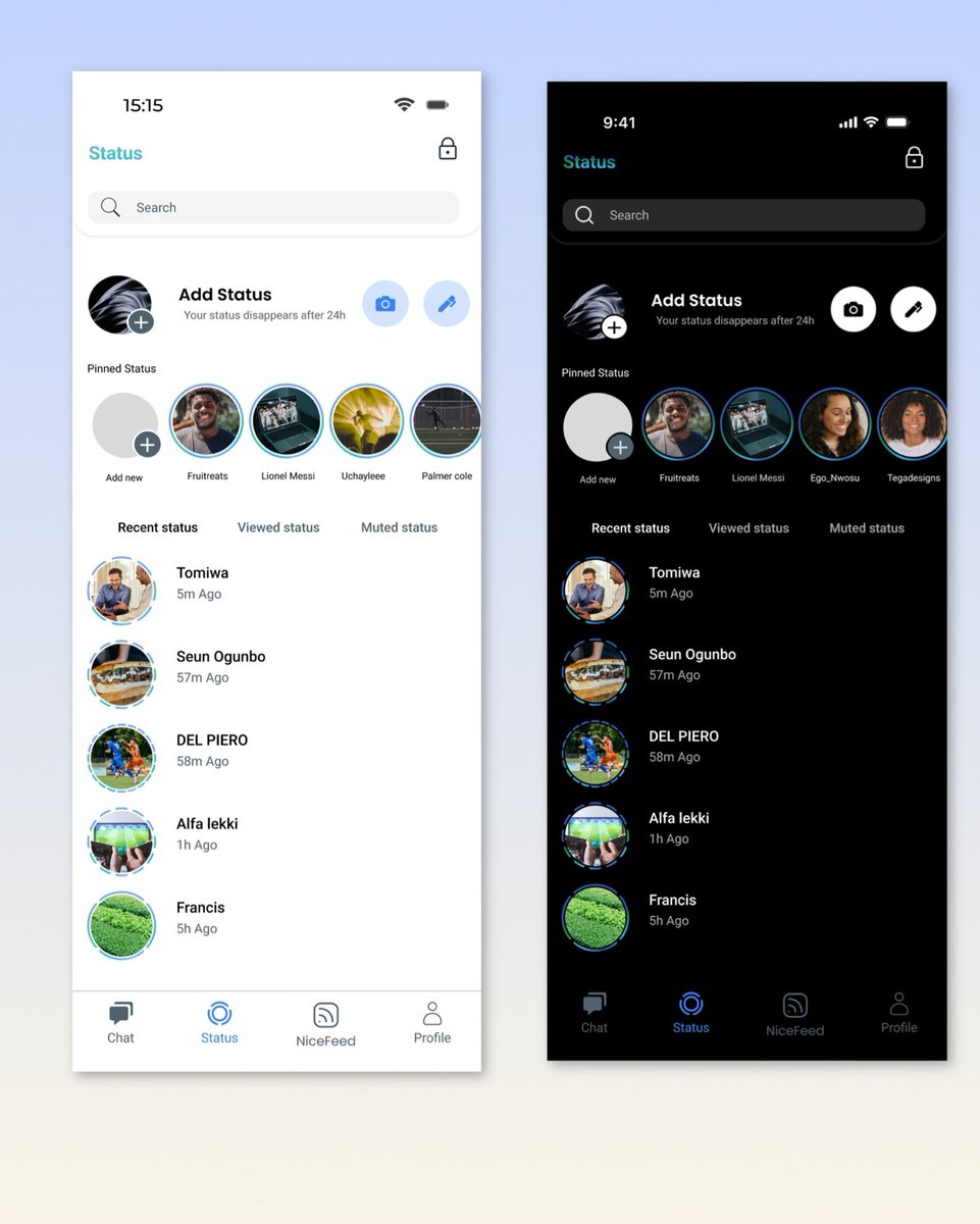 Youngjohn_012's tweet photo. Stay closer to the people you value — pinned statuses so you never miss a moment 🔗 #NiceChat #UXDesign https://t.co/AnVGY2AenB