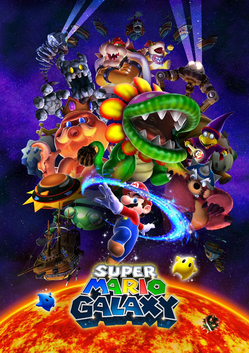 Stealth40k's tweet image. This is a good time to say that Super Mario Galaxy 1 &amp;amp; 2 are masterpieces. 

The only time a game and its sequel both achieved 97 Metacritic averages.

Mario Galaxy inspired a lot of the creativity we are seeing in 3D platformers today.