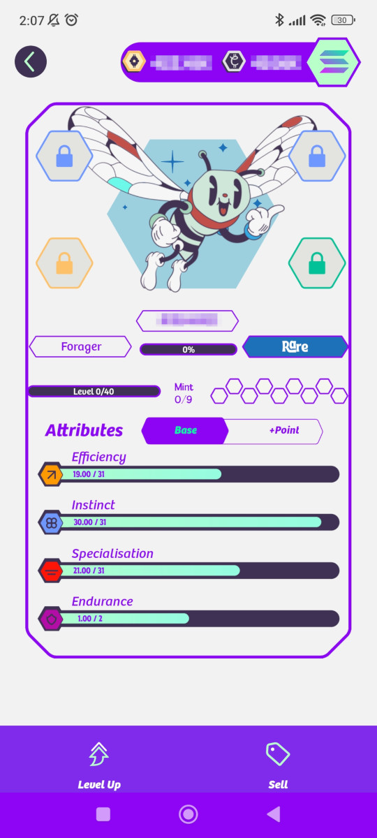 First Mint First Rare ! 🎉🎉🎉
Forager🐝 Advanced🟢 + Nurse 🐝 Advanced🟢
= Forager🐝 Rare🔵
#LifeBomb 🌱 #M2E 🏃🚴 #SavageMint 🎉