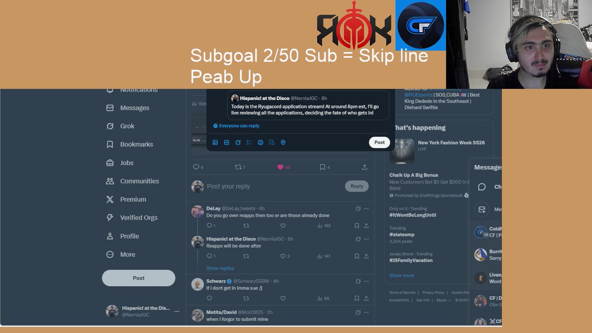 We are now live!!! Time to decide the fate of who joins the most prestigious smash grind server of all time!!!
Link in replies