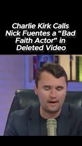 I think the Charlie Kirk shooter was a groyper because they've been beefing with him for years for not being antisemitic enough for them