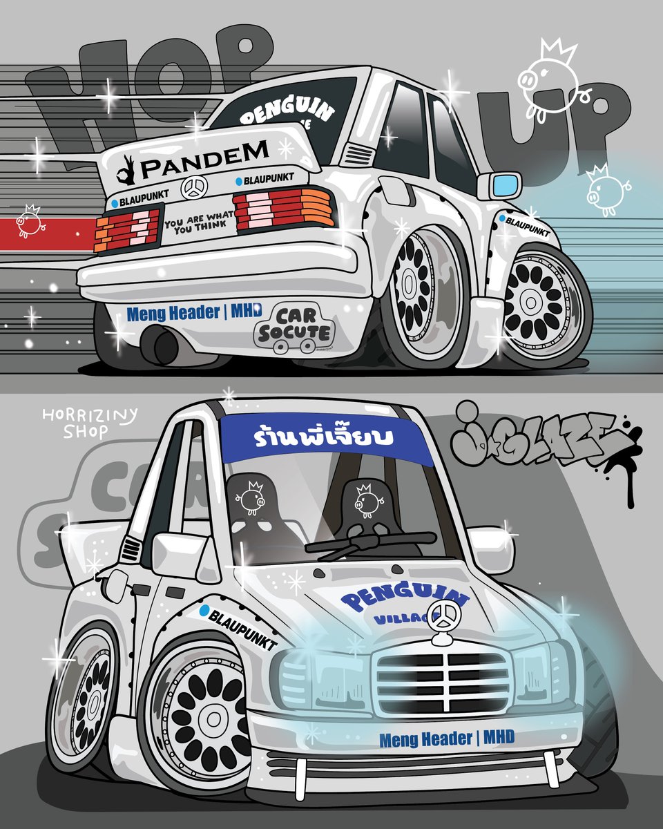 Mercedes benz 190e PANDEM JGlaze THAILAND 🇹🇭
#PANDEM #MercedesBenz #190e #carsocute #horrizinyshop