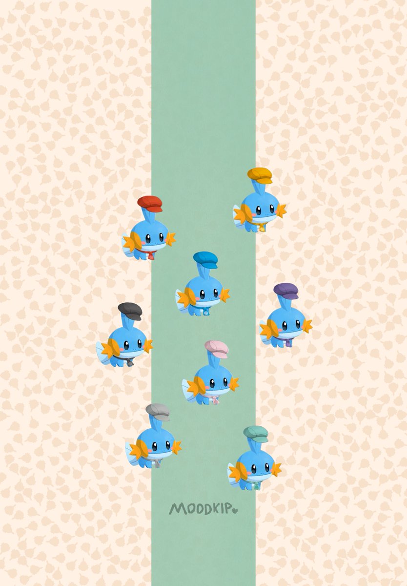 #PokemonCafeReMix #Mudkip phone wallpaper!