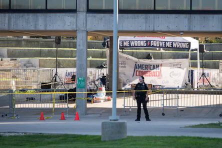 🚨 BREAKING: FBI Director Patel and Deputy Director Bongino are officially ON THE GROUND in Utah, at the scene of Charlie Kirk’s kiIIing

An FBI press conference is now scheduled to happen within one hour.

Shlt’s about to get real 🔥
