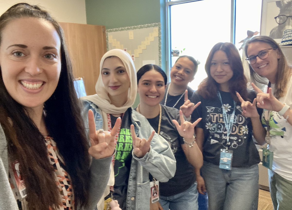 Teacher Residents have spent almost a year at <a href="/JNE_Longhorns/">Neill Elementary</a> and are getting ready to graduate &amp; have their own classrooms in <a href="/FortBendISD/">Fort Bend ISD</a>! Today they visited classrooms across the campus to see great things happening at all grade levels &amp; set goals for growing their practice!