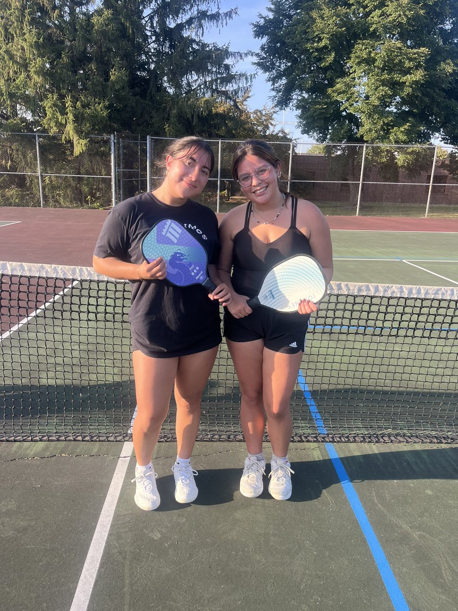 KCCREC's tweet image. Overall and Female Doubles Pickleball Champions