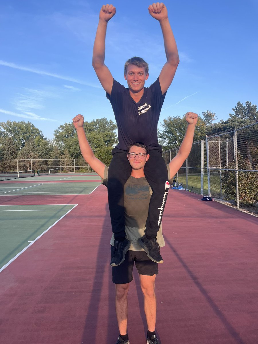 KCCREC's tweet image. Overall and Female Doubles Pickleball Champions