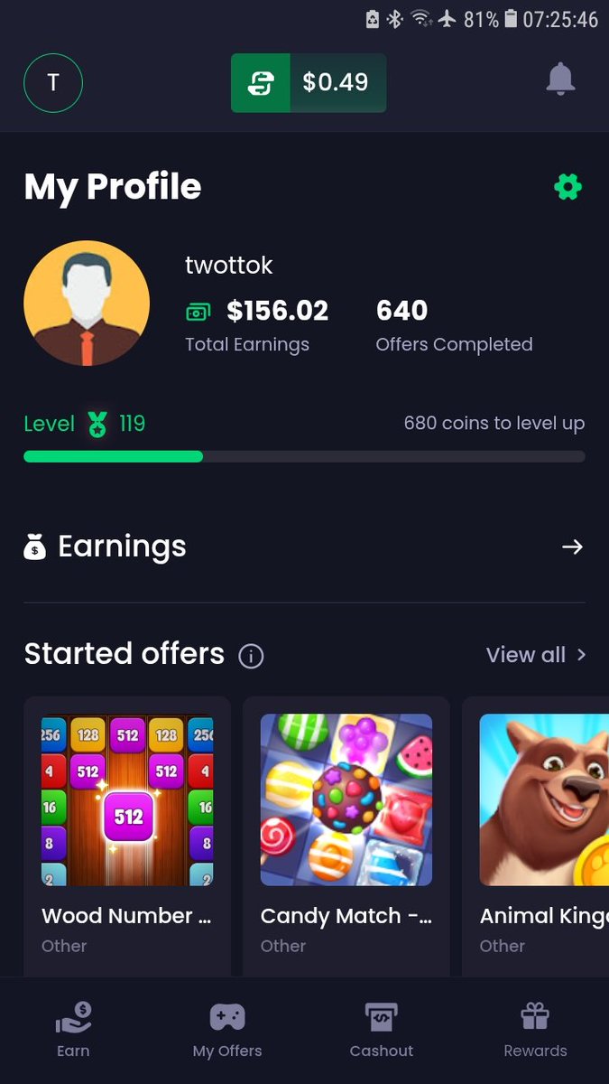 Best #earning. $156.02 my real earning using this platform. Lest join us👉 freecash.com/r/77c7fe4f1d ---- #free #money Trade $sapien