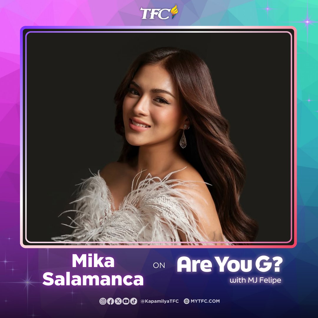 KapamilyaTFC's tweet photo. #WHATIF mag-work-out tayo with our Kapuso #BigWinner?! 🤩✨
G na for stretching and fun kwentuhan with Mika Salamanca here on #AreYouG with MJ Felipe! ✨
ARE YOU G WITH MIKA @mikslmnc @mjfelipe
#AreYouGMikaSalamanca #MikaSalamanca #WhatIfTayo #MikBrent #BreKa #WhatIfTayo #Lipad https://t.co/tu3sCJsb4G