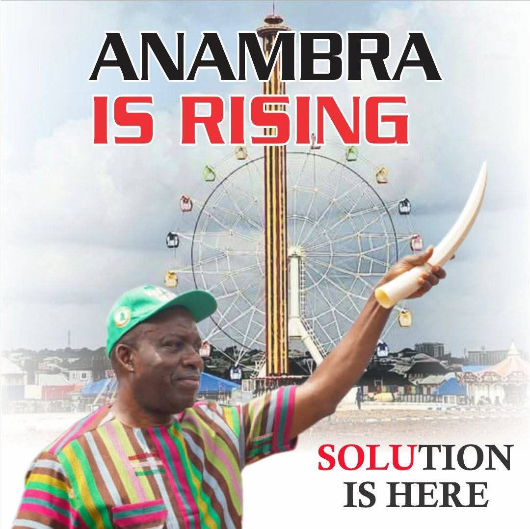 Gefasoludo's tweet image. Governor @CCSoludo vision is clear: turning Anambra into a destination point rather than a departure lounge. A rising Anambra is not just working better - it is living better. And ndi Anambra are at the heart of it. #AnambraisRising #VoteSoludoIbezim2025 #SoludoSolution