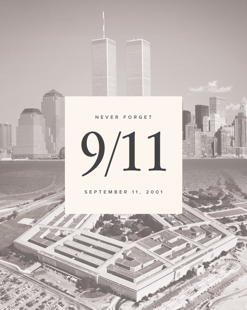 Today, we remember those we lost 24 years ago on September 11, 2001, and honor the first responders and countless American patriots who showed immense courage in their response to the vicious attacks. May our nation Never Forget.