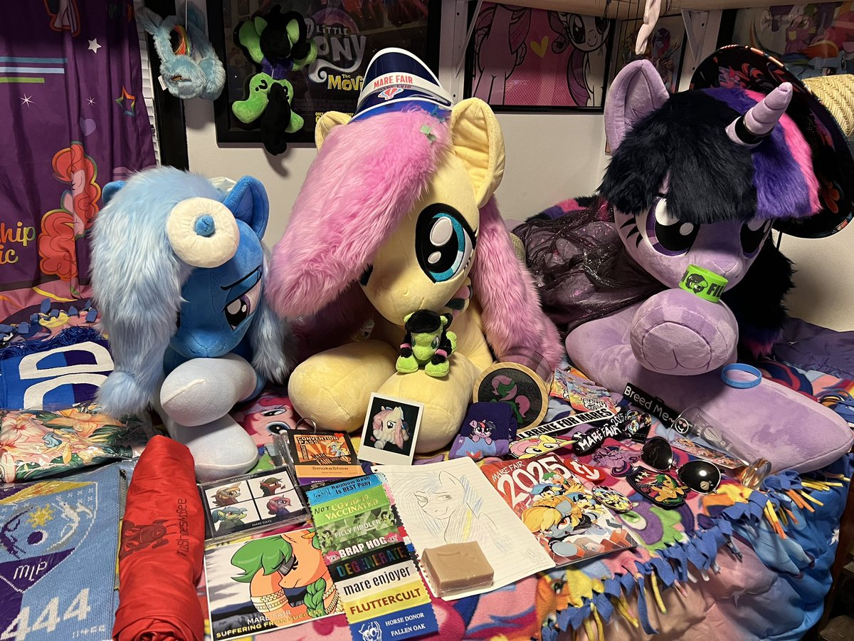 Here is my con haul from <a href="/MareFairCon/">Mare Fair 2026</a> 
Was a blast, can’t wait till the next one.