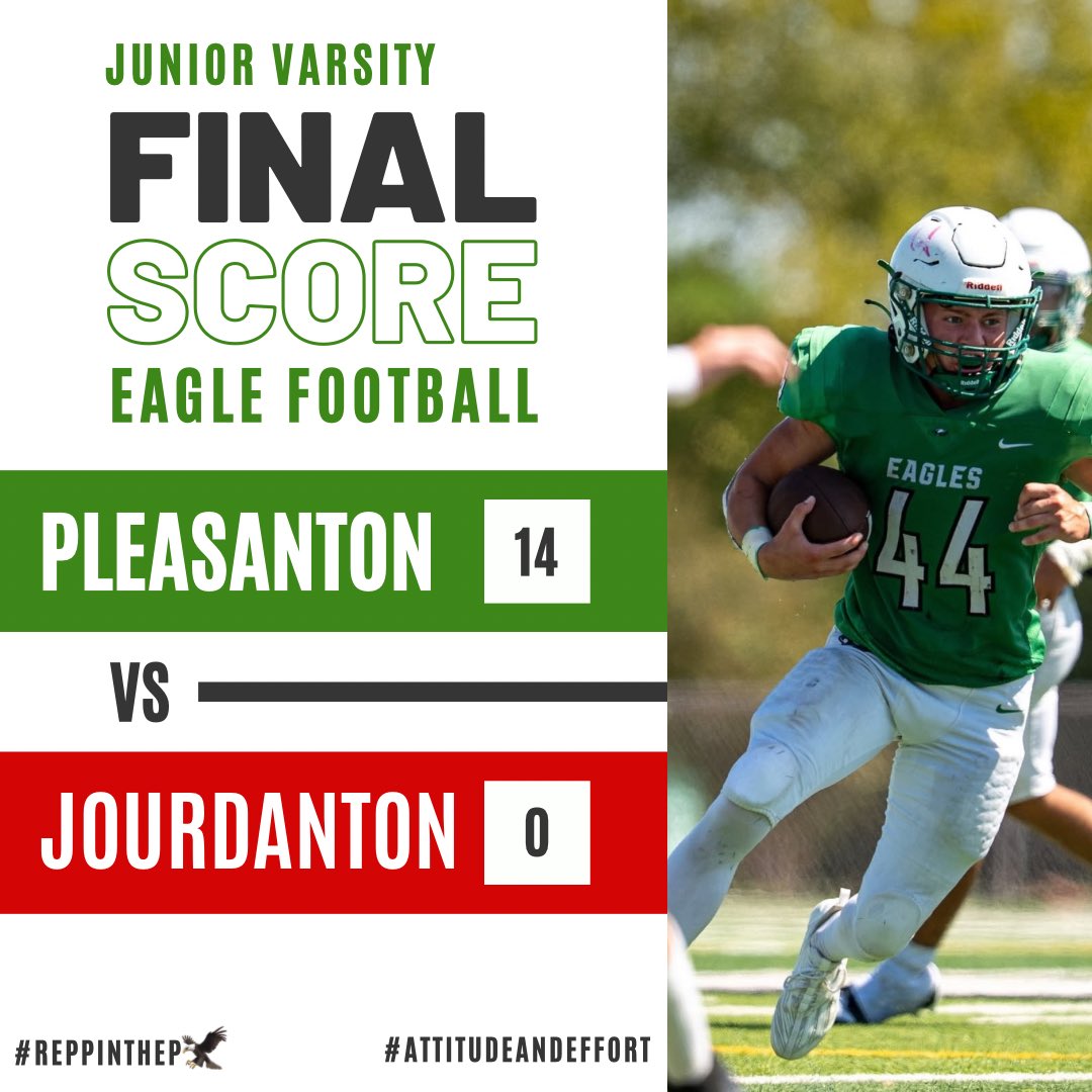 JV Eagles with the Win over Jourdanton!!