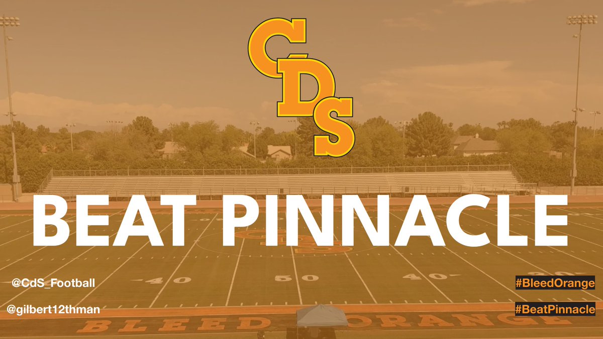 gilbert12thman's tweet image. Gameday Weather for Week 3

@CdS_AztecsFB vs. Pinnacle (PHX)

Temp.: 95 Degrees at Kickoff
Wind: 6 mph at Kickoff
Humidity: 30%
Chance of Rain: None 

24 years later... Never Forget!

#BeatPinnacle | #Forever13 | #AztecStrong | #NeverForget | #RollTR1BE