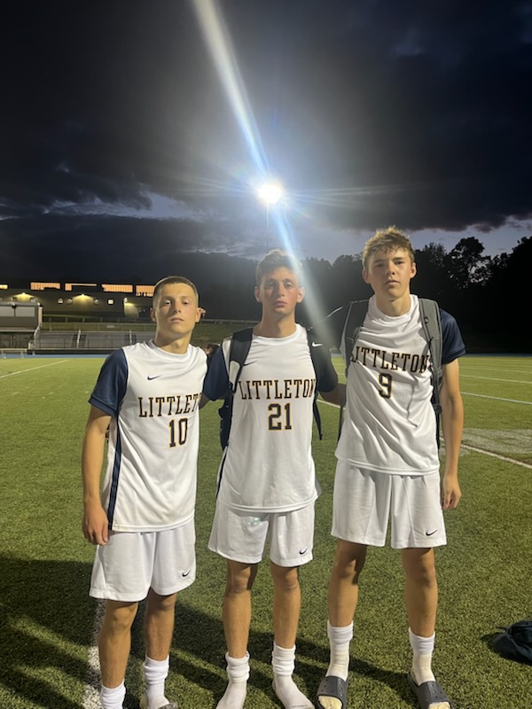 Players of the game tonight: Tucker Murch with two assists. Sam Lofria and Connor Koob with the goals.
2-0 win! GO Tigers <a href="/Littleton_HS/">LHS</a>