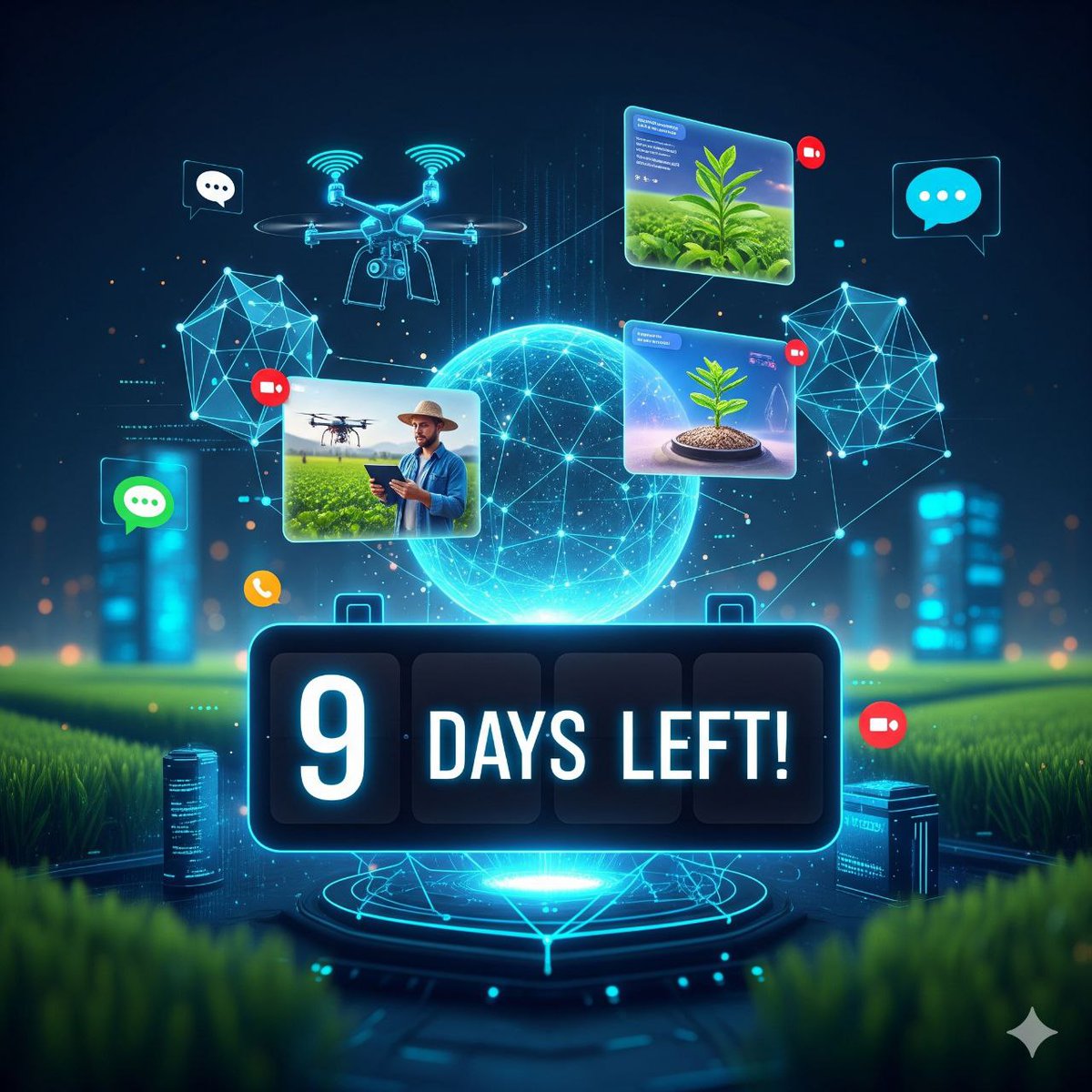 Elevate your farming game! Join the Innovative Online Agricultural Training Platform and master modern farming techniques, from drone technology to sustainable practices. Our courses are secured by blockchain, guaranteeing certified and reliable knowledge.

Don't wait—secure your