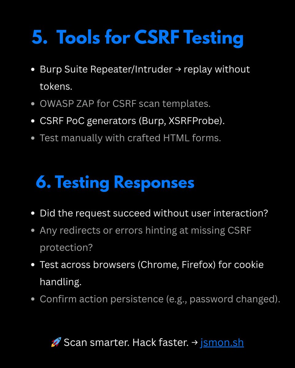 jsmonsh's tweet image. 3.Tools and Testing responses
#bugbountytools #testing