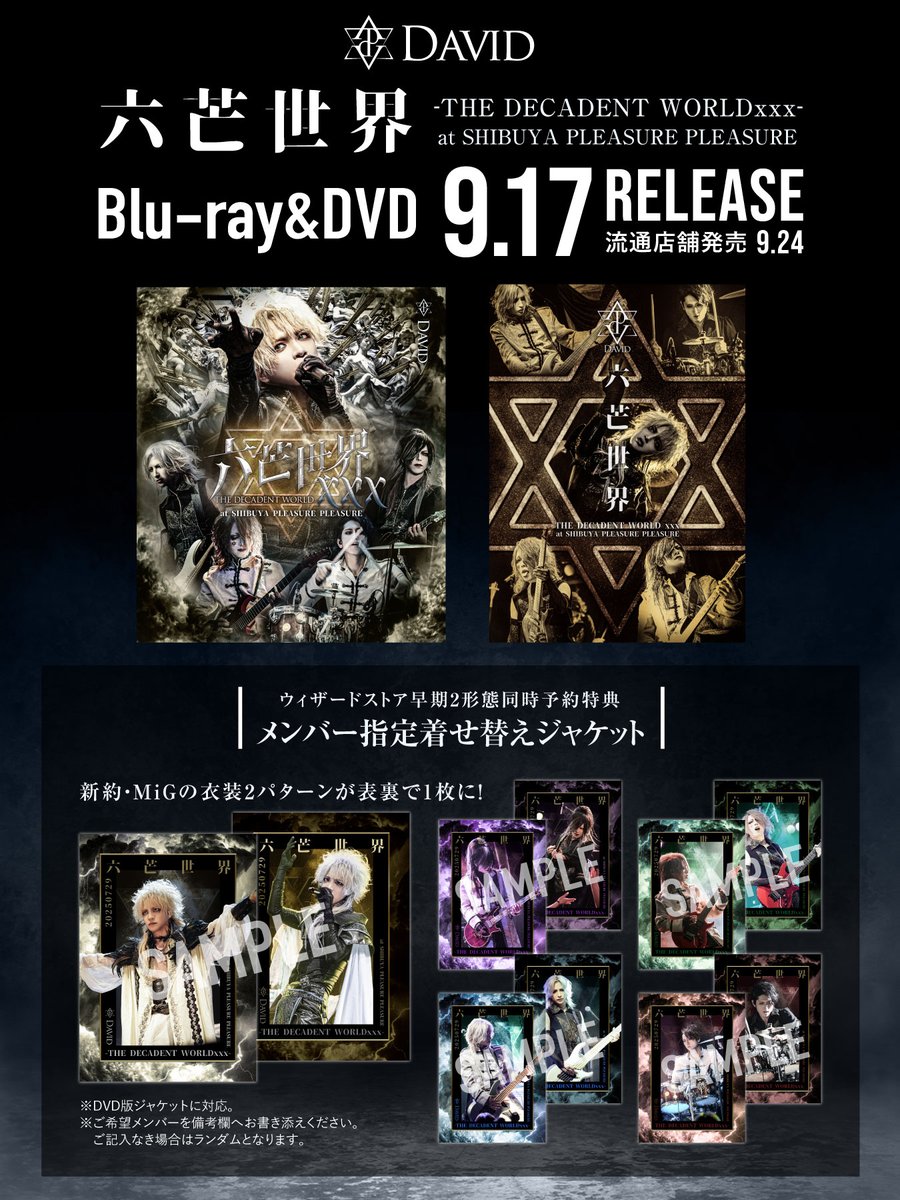 DAVID / LIVEパンフレット+CD 会場限定,SUI,翠 DAVID / LIVE