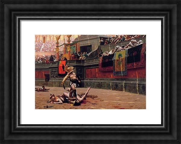 Pollice Verso

Thanks to my friend in Reston, Virginia for purchasing this lovely framed art print of Gerome's Pollice Verso: buff.ly/oCUxO2X

If you are interested in commissioning an oil painting on canvas of this art print, please send me an email at troy@troycap.com.