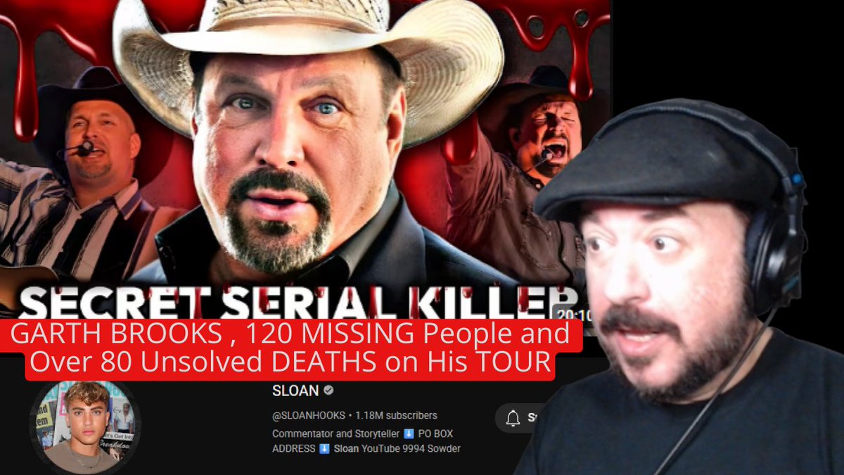 Lance B Reacts to SLOAN '' GARTH BROOKS is a SECRET SERIAL KILLER?! 120 ... youtu.be/xDZ6SMyVVrg?si… via <a href="/YouTube/">YouTube</a>