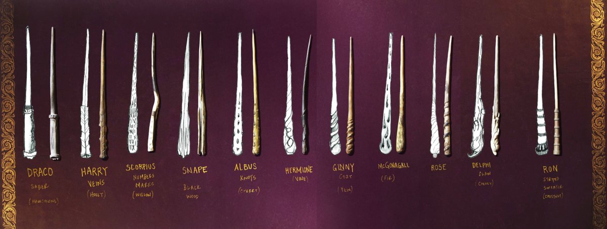 当初のスケッチと 舞台『ハリー・ポッターと呪いの子』で 実際に登場