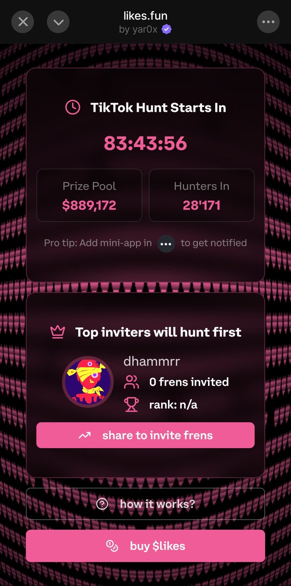 spungebob357's tweet image. 🚀 #LikesFun: Turn TikTok Virality into Web3 Rewards with $LIKES Tokens! #CreatorEconomy #Farcaster