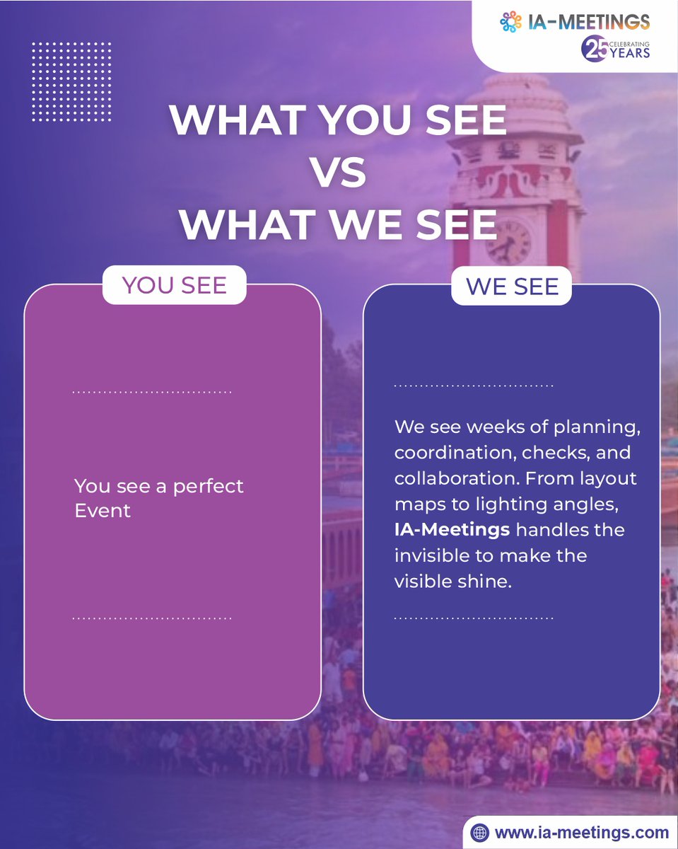 iameetings's tweet image. 🌟 You see a perfect event.
👀 We see weeks of planning, coordination &amp;amp; creativity.
At IA-Meetings, we turn the invisible into unforgettable.
#IAMeetings #EventPlanners #BehindTheScenes